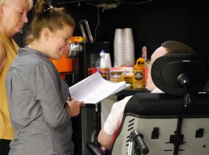 Behind the scenes at Empower! film shoot